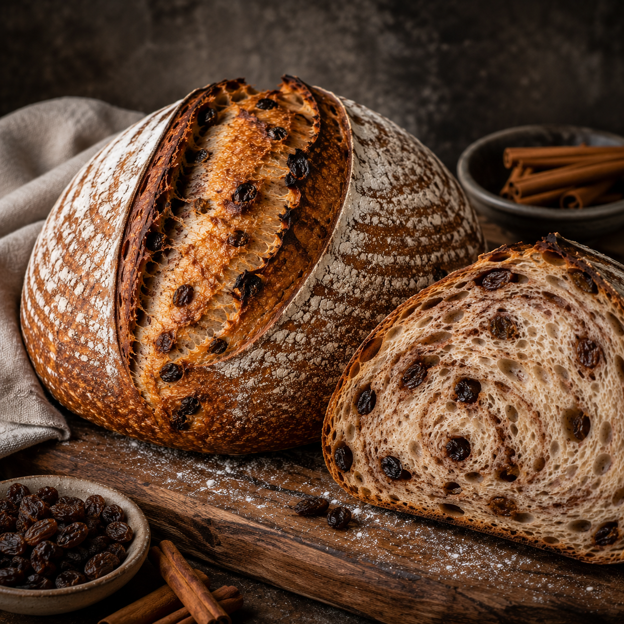 Cinnamon Raisin Sourdough